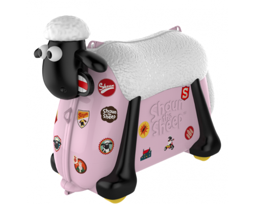 Shaun the Sheep, Παιδική Βαλίτσα Ταξιδιού, Ροζ, 1τεμ.  Shaun the Sheep, Παιδική Βαλίτσα Ταξιδιού, Ροζ, 1τεμ.