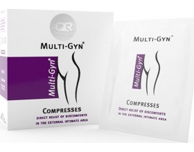 MULTI-GYN Compresses Ανακουφίζει από τις ενοχλήσεις της εξωτερικής ευαίσθητης περιοχής 12 επιθέματα 