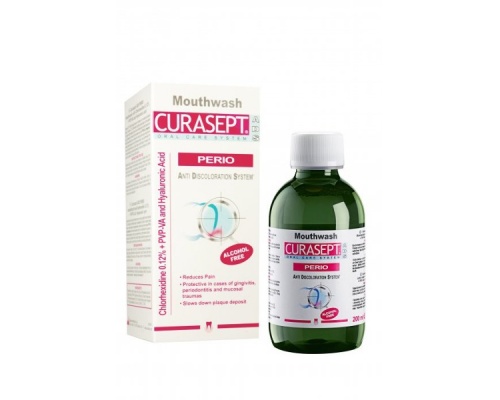 Curasept ADS Perio Στοματικό Διάλυμα Χλωρεξιδίνης κατάλληλο για περιοδοντικές θεραπείες, 200ml