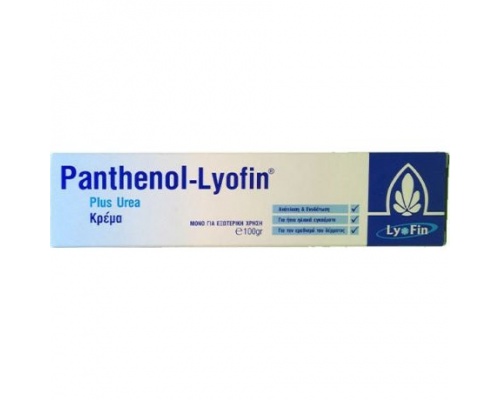 Panthenol-Lyofin Plus Κρέμα με Ουρία, 100ml Panthenol-Lyofin Plus Κρέμα με Ουρία, 100ml