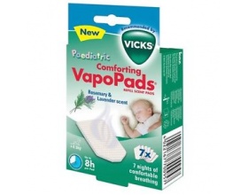 Vicks Paediatric Comforting Vapopads Refill Scent Pads Ταμπλέτες με Άρωμα Λεβάντας 7tabs 