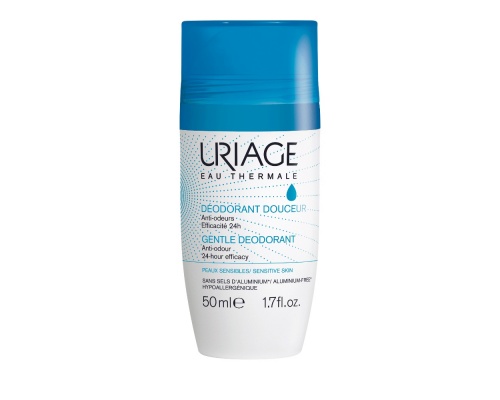 Uriage Deodorant Douceur B, Αποσμητικό Roll-On Χωρίς Ίχνη Αλουμινίου 50ml