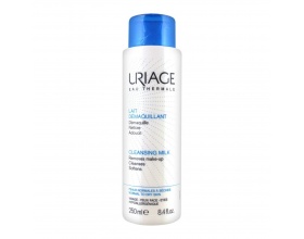  Uriage Cleansing Milk Γαλάκτωμα Ντεμακιγιάζ κανονικό έως ξηρό δέρμα 250ml  