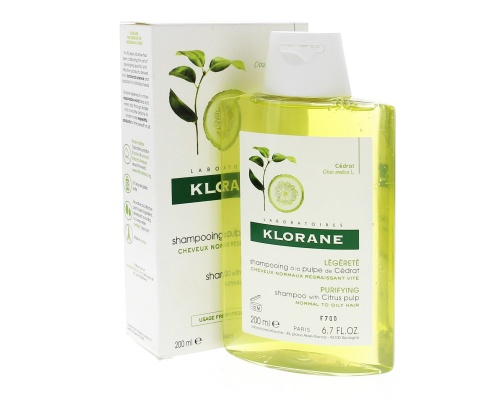 Klorane Shampoo με Πολτό Κίτρου για Κανονικά Μαλλιά με τάση Λιπαρότητας 200ml Klorane Shampoo με Πολτό Κίτρου για Κανονικά Μαλλιά με τάση Λιπαρότητας 200ml