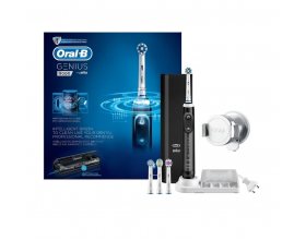 ORAL-B Genius 9000 BLACK Επαναφορτιζόμενη Ηλεκτρική Οδοντόβουρτσα με Έξυπνη Θήκη Ταξιδίου 1τμχ
