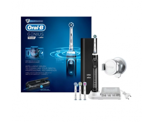ORAL-B Genius 9000 BLACK Επαναφορτιζόμενη Ηλεκτρική Οδοντόβουρτσα με Έξυπνη Θήκη Ταξιδίου 1τμχ ORAL-B Genius 9000 BLACK Επαναφορτιζόμενη Ηλεκτρική Οδοντόβουρτσα με Έξυπνη Θήκη Ταξιδίου 1τμχ