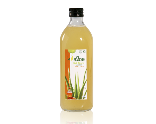 Kaloe Gel Αλόης-Μέλι Φυσικός Χυμός από Γέλη Aloe Vera και Εκχύλισμα Μελιού, 1lt