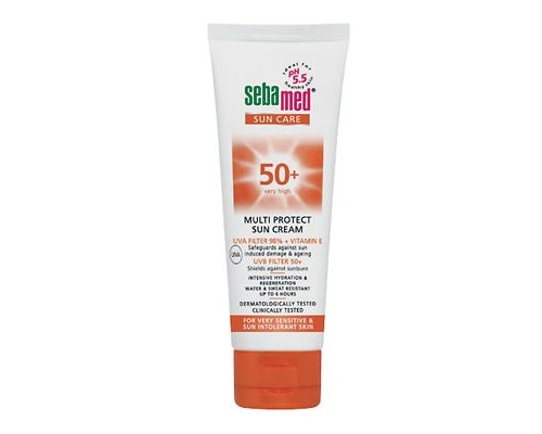 Sebamed Sun Care Multi Protect Cream SPF50+ Αντηλιακή Κρέμα Προσώπου, 75ml	 