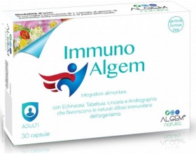 Algem Natura Immuno Συμβάλλει στη Κανονική Λειτουργία του Ανοσοποιητικού Συστήματος, 30caps  