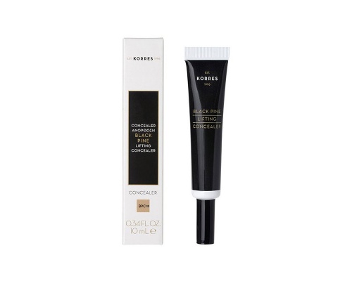 Korres Μαύρη Πεύκη Concealer Ανόρθωση BPC0 Προσφέρει ανόρθωση, λάμψη και αντιρυτιδική δράση και παράλληλα καλύπτει μαύρους κύκλους και ατέλειες 10ml  Korres Μαύρη Πεύκη Concealer Ανόρθωση BPC0 Προσφέρει ανόρθωση, λάμψη και αντιρυτιδική δράση και παράλληλα καλύπτει μαύρους κύκλους και ατέλειες 10ml