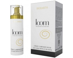 BIOEARTH LOOM Κρέμα για πολύ Ξηρό Δέρμα με 74,5% έκκρμα σαλιγκαριού, 30ml
