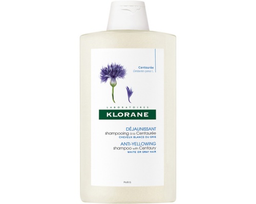 Klorane Centauree Με Κενταυρίδα Σαμπουάν για Ασημένιες Ανταύγειες με Εκχύλισμα Κενταυρίδας 400ml Klorane Centauree Με Κενταυρίδα Σαμπουάν για Ασημένιες Ανταύγειες με Εκχύλισμα Κενταυρίδας 400ml