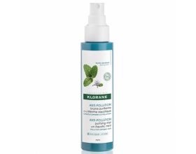  Klorane Anti-Pollution Purifying Mist with Aquatic Mint Καθαριστικό Σπρέι Μαλλιών, 100ml  