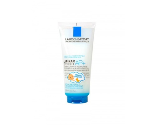 LA ROCHE-POSAY Lipikar Syndet AP+ κρέμα καθαρισμού σώματος κατά των ερεθισμών για βρέφη , παιδιά & ενήλικες 200ml  LA ROCHE-POSAY Lipikar Syndet AP+ κρέμα καθαρισμού σώματος κατά των ερεθισμών για βρέφη , παιδιά & ενήλικες 200ml