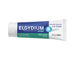 ELGYDIUM JUNIOR Mild Mint Οδοντόκρεμα Προστασία από την τερηδόνα για παιδιά 7 έως 12 ετών 50ml   ELGYDIUM JUNIOR Mild Mint Οδοντόκρεμα Προστασία από την τερηδόνα για παιδιά 7 έως 12 ετών 50ml