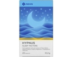Agan Hypnus Sleep Factors Συμπλήρωμα Διατροφής με Μελατονίνη για την Βελτίωση της Ποιότητας Ύπνου, 20 vegicaps  Agan Hypnus Sleep Factors Συμπλήρωμα Διατροφής με Μελατονίνη για την Βελτίωση της Ποιότητας Ύπνου, 20 vegicaps