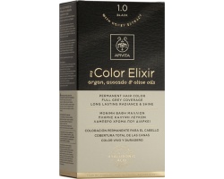 Apivita My Color Elixir No 1.0 Μόνιμη Βαφή Μαλλιών Μαύρο 1 τεμάχιο  Apivita My Color Elixir No 1.0 Μόνιμη Βαφή Μαλλιών Μαύρο 1 τεμάχιο