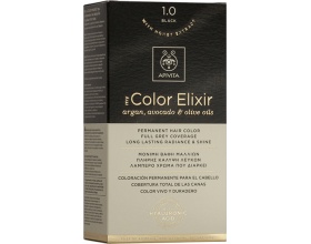 Apivita My Color Elixir Μόνιμη Βαφή Μαλλιών No 1.0 Μαύρο 1 τεμάχιο 