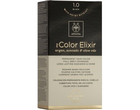 Apivita My Color Elixir No 1.0 Μόνιμη Βαφή Μαλλιών Μαύρο 1 τεμάχιο 