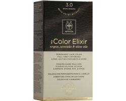 Apivita My Color Elixir Μόνιμη Βαφή Μαλλιών No 3.0 Καστανό σκούρο 1 τεμάχιο 