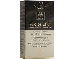 Apivita My Color Elixir No 3.0 Μόνιμη Βαφή Μαλλιών Καστανό σκούρο 1 τεμάχιο  Apivita My Color Elixir No 3.0 Μόνιμη Βαφή Μαλλιών Καστανό σκούρο 1 τεμάχιο