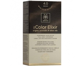 Apivita My Color Elixir No 4.0 Μόνιμη Βαφή Μαλλιών Καστανό 1 τεμάχιο 