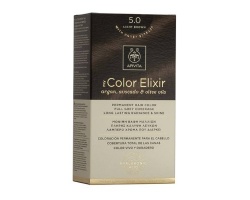 Apivita My Color Elixir No 5.0 Μόνιμη Βαφή Μαλλιών Καστανό ανοιχτό 1 τεμάχιο  Apivita My Color Elixir No 5.0 Μόνιμη Βαφή Μαλλιών Καστανό ανοιχτό 1 τεμάχιο