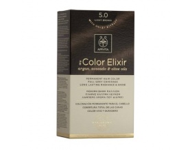 Apivita My Color Elixir No 5.0 Μόνιμη Βαφή Μαλλιών Καστανό ανοιχτό 1 τεμάχιο 