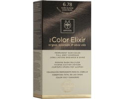 Apivita My Color Elixir No 6.78 Μόνιμη Βαφή Μαλλιών Ξανθό Σκούρο Μπέζ Περλέ, 1 τεμάχιο  Apivita My Color Elixir No 6.78 Μόνιμη Βαφή Μαλλιών Ξανθό Σκούρο Μπέζ Περλέ, 1 τεμάχιο