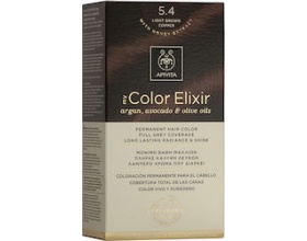 Apivita My Color Elixir No 5.4 Μόνιμη Βαφή Μαλλιών Καστανό ανοιχτό χάλκινο 1 τεμάχιο