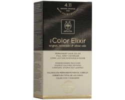 Apivita My Color Elixir Μόνιμη Βαφή Μαλλιών No 4.11 Καστανό έντονο σαντρέ 1 τεμάχιο 
