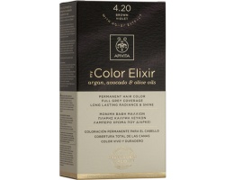 Apivita My Color Elixir No 4.20 Μόνιμη Βαφή Μαλλιών Καστανό βιολετί 1 τεμάχιο Apivita My Color Elixir No 4.20 Μόνιμη Βαφή Μαλλιών Καστανό βιολετί 1 τεμάχιο