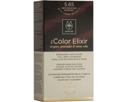 Apivita My Color Elixir No 5.65 Μόνιμη Βαφή Μαλλιών Καστανό ανοιχτό κόκκινο μαονί 1 τεμάχιο  Apivita My Color Elixir No 5.65 Μόνιμη Βαφή Μαλλιών Καστανό ανοιχτό κόκκινο μαονί 1 τεμάχιο