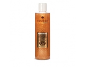 Messinian Spa Premium Line Shower Gel Royal Jelly & Helichrysum Αφρόλουτρο με βασιλικό πολτό και ελίχρυσο χαρίζει μια χρυσαφένια λάμψη 300ml 