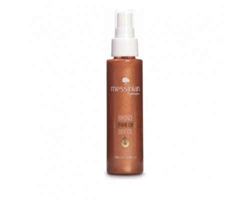 Messinian Spa Bronze Shimmering Dry Oil λάδι σώματος 100ml  Messinian Spa Bronze Shimmering Dry Oil λάδι σώματος 100ml