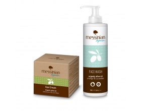 Messinian Spa Promo Κρέμα Ματιών Αμαμελίδα/Αγγούρι 30ml & Υγρό Καθαριστικό Προσώπου Πορτοκάλι/Αγγούρι 300ml 