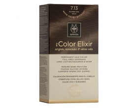 Apivita My Color Elixir No 7.13 Μόνιμη Βαφή Μαλλιών Ξανθό Σαντρέ Μελί, 1 τεμάχιο