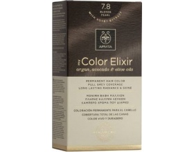 Apivita My Color Elixir No 7.8 Μόνιμη Βαφή Μαλλιών Ξανθό Περλέ, 1 τεμάχιο 