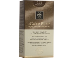 Apivita My Color Elixir No 9.38 Μόνιμη Βαφή Μαλλιών Ξανθό Πολύ Ανοιχτό Μελί Περλέ, 1 τεμάχιο Apivita My Color Elixir No 9.38 Μόνιμη Βαφή Μαλλιών Ξανθό Πολύ Ανοιχτό Μελί Περλέ, 1 τεμάχιο