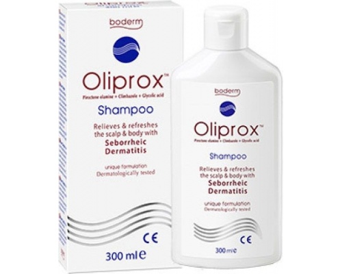 Boderm Oliprox Shampoo Σαμπουάν ενάντια στη πιτυρίδα 300ml  Boderm Oliprox Shampoo Σαμπουάν ενάντια στη πιτυρίδα 300ml