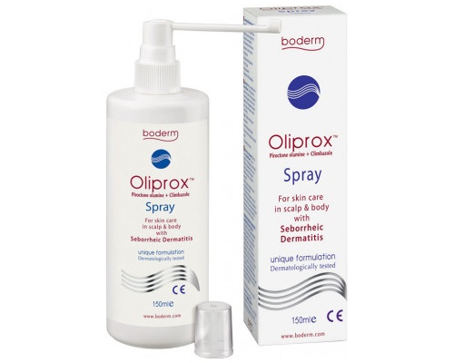 BODERM Oliprox Spray κατά της πιτυρίδας για χρήση χωρίς ξέβγαλμα 150 ml 