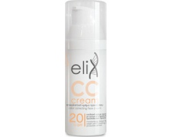 Genomed Elix CC Cream SPF 20 Ενυδατική κρέμα προσώπου, με επικαλυπτική δράση και δείκτη προστασίας από την ηλιακή ακτινοβολία, 50ml