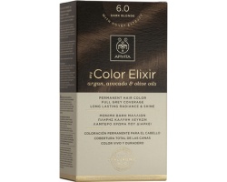 Apivita My Color Elixir No 6.0 Μόνιμη Βαφή Μαλλιών Ξανθό Σκούρο, 1 τεμάχιο   Apivita My Color Elixir No 6.0 Μόνιμη Βαφή Μαλλιών Ξανθό Σκούρο, 1 τεμάχιο