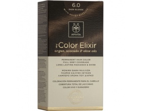 Apivita My Color Elixir No 6.0 Μόνιμη Βαφή Μαλλιών Ξανθό Σκούρο, 1 τεμάχιο  