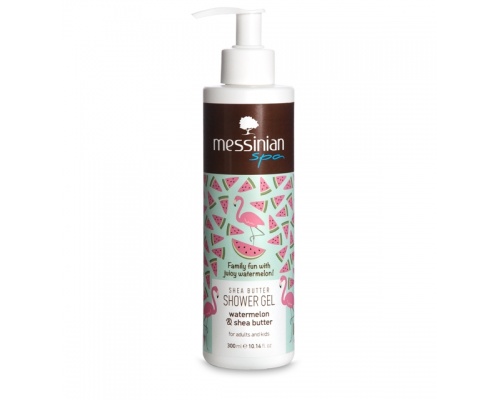 Messinian Spa Shower Gel Watermelon & Shea Butter Αφρόλουτρο με άρωμα καρπούζι, 300ml Messinian Spa Shower Gel Watermelon & Shea Butter Αφρόλουτρο με άρωμα καρπούζι, 300ml