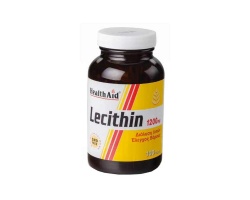 Health Aid Lecithin 1200mg Συμπλήρωμα Διατροφής με Λεκιθίνη, 100 κάψουλες Health Aid Lecithin 1200mg Συμπλήρωμα Διατροφής με Λεκιθίνη, 100 κάψουλες