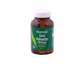 Health Aid Saw Paw Palmetto 265mg Βοηθάει στη μείωση του μεγέθους του προστάτη και τον επαναφέρει στη φυσιολογική λειτουργία του 30 ταμπλέτες Health Aid Saw Paw Palmetto 265mg Βοηθάει στη μείωση του μεγέθους του προστάτη και τον επαναφέρει στη φυσιολογική λειτουργία του 30 ταμπλέτες