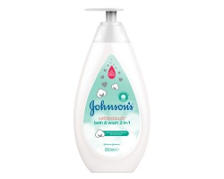 Johnson's Baby CottonTouch 2 σε 1 Αφρόλουτρο & Σαμπουάν 500ml  Johnson's Baby CottonTouch 2 σε 1 Αφρόλουτρο & Σαμπουάν 500ml