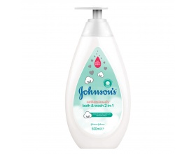 Johnson's Baby CottonTouch 2 σε 1 Αφρόλουτρο & Σαμπουάν 500ml 
