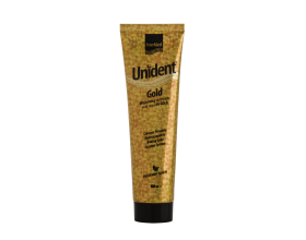 Intermed Unident Gold Toothpaste Λευκαντική οδοντόπαστα με ψήγματα χρυσού ειδικά σχεδιασμένη για καθημερινή χρήση 100ml Intermed Unident Gold Toothpaste Λευκαντική οδοντόπαστα με ψήγματα χρυσού ειδικά σχεδιασμένη για καθημερινή χρήση 100ml